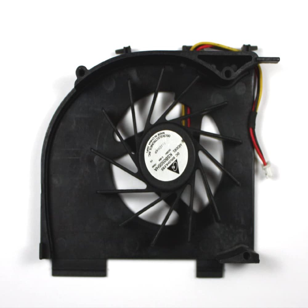 Power4Laptops Discrete Video Card Version Replacement Laptop Fan for AMD Processors Compatible with HP Pavilion dv5-1041et