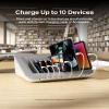 Belkin Charging Station For Laptops with Surge Protector - 10 Device USB Charging Dock for Tablets, Laptops, Chromebooks  Cable Management for Classrooms, Offices, Tech Labs, Shared Spaces, & More view 2