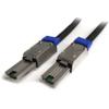 StarTech.com 3m External Mini SAS Cable - Serial Attached SCSI SFF-8088 to SFF-8088 - 2x SFF-8088 (M) - TAA Compliant - 3 meter, Black (ISAS88883) view 1