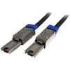 StarTech.com 3m External Mini SAS Cable - Serial Attached SCSI SFF-8088 to SFF-8088 - 2x SFF-8088 (M) - TAA Compliant - 3 meter, Black (ISAS88883) view 2