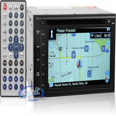 Metra In-Dash 6.1" Touchscreen CD/DVD/MP3/USB Car Stereo Receiver w/ GPS Navigation, Bluetooth