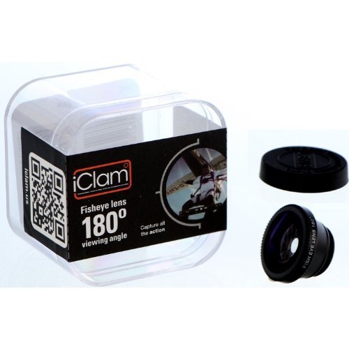 Fujita Japan Iclam iPhone 4/4S/5 & Galaxy S3 Fisheye Lens Accesory