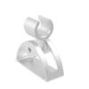 uxcell Bathroom 20mm Dia Handle Adjustable Aluminum Shower Head Holder view 3