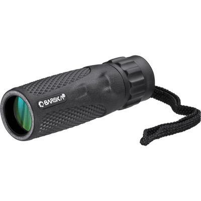 Barska 10x25 Blackhawk Waterproof Monocular  Compact, Fogproof, Multi-Coated Optics, Slip-Resistant Grip, Ideal for Birding, Hiking, Sports, Concerts & Outdoor Use