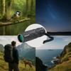 Barska 10x25 Blackhawk Waterproof Monocular  Compact, Fogproof, Multi-Coated Optics, Slip-Resistant Grip, Ideal for Birding, Hiking, Sports, Concerts & Outdoor Use view 2