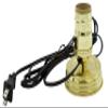 Creative Hobbies Mason Jar Lamp Making Kit is Pre-Wired and Easy to Use! Gold Color Lid & Socket view 2