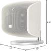 Bowers and Wilkins M-1 Satellite Speaker (1 Count) 4" Glass Fiber Midrange, 1" Aluminum Dome Tweeter, Use as Home Stereo Speakers or Center Channel in Your Surround Sound System, Matte White (Single) view 3