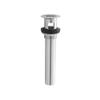 Jaclo 808-SG P.O. Plug Grid Style Drain with Overflow Holes, Satin Gold view 1