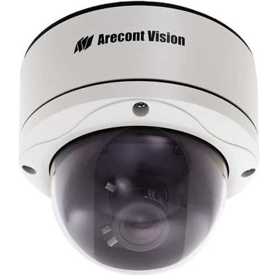 Arecont Vision 5-Megapixel AV5115DNv1 + MPL33-12 Varifocal and D4SO Surface Mount Outdoor Dome, 3 yr warranty