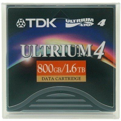 TDK lto-4 ultrium 800gb/1.6tb tape cartridge labeled library pack 20-pk