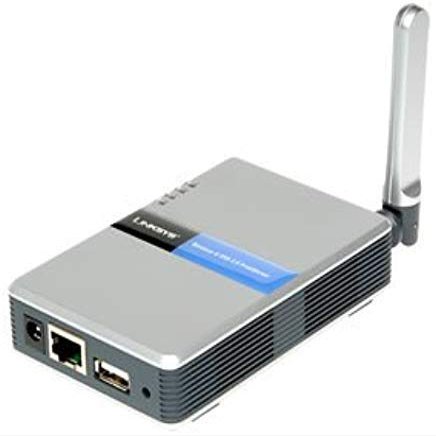 Linksys WPS54G Wireless-G Print Server