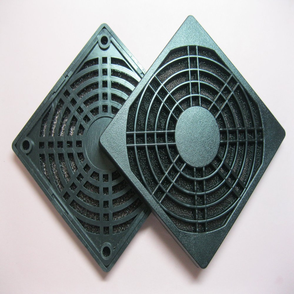 15 pcs Black Dustproof Dust Filter Used for 80x80mm DC Fan 80mm 8cm Skywalking