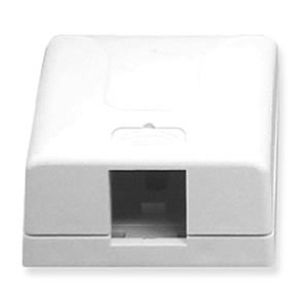 ICC Surface Mount Box Elite 1-Port White