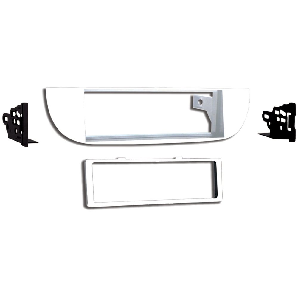 Metra 99-6515W Single DIN Bianco Car Dash Kit for Fiat 500 2012-Up, White