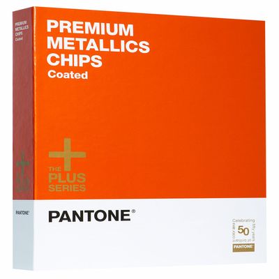 Pantone GB1405 Plus Series Premium Metallics Chip Book