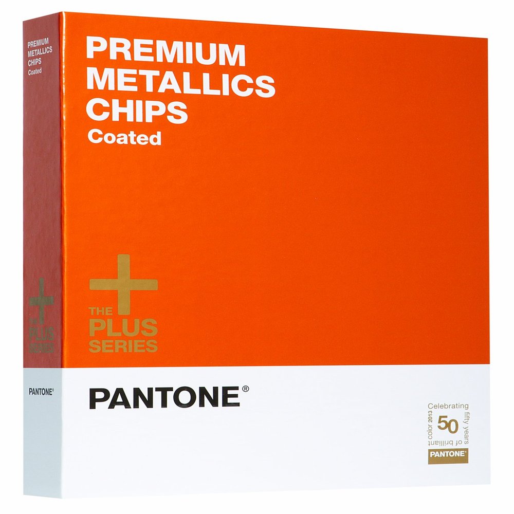Pantone GB1405 Plus Series Premium Metallics Chip Book