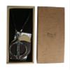 TSK Pendant Loupe 2 X Magnification Lens Diameter 40  20 mm Silk Chain SL  3 view 4