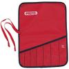 Red Canvas 10-Pocket Tool Roll view 1