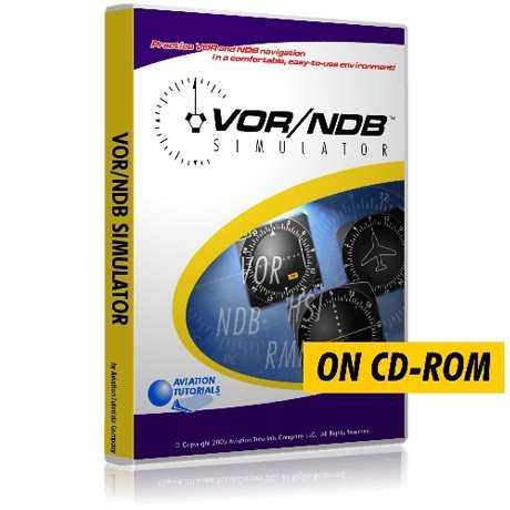 AVIATION TUTORIALS COMPANY, LLC VOR/NDB Simulator (CD-ROM) Practice VOR and NDB navigation in a comf