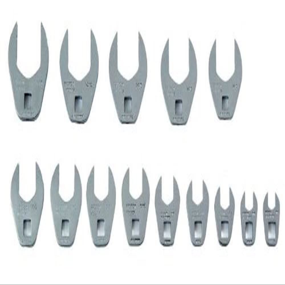 3/8" Drive 15 Piece Crowfoot Wrench Set