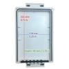 Tycon Systems ENC-SW-8x5 Outdoor Enclosure For TP-SW 5 And 8 Port POE Switches view 2