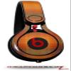 WraptorSkinz Skin Decal Wrap Compatible with Beats Mixr Headphones Plaid Pumpkin Orange Skin Only (Headphones NOT Included) view 1