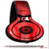 WraptorSkinz Skin Decal Wrap Compatible with Beats Mixr Headphones Fire Red Skin Only (Headphones NOT Included) view 1