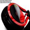 WraptorSkinz Skin Decal Wrap Compatible with Beats Mixr Headphones Fire Red Skin Only (Headphones NOT Included) view 3