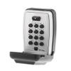 Master Lock Wall Mount Key Lock Box with Push Button for House Keys, Outdoor Safe with Combination Lock, 5 Key Capacity, 5423EC , Black view 1