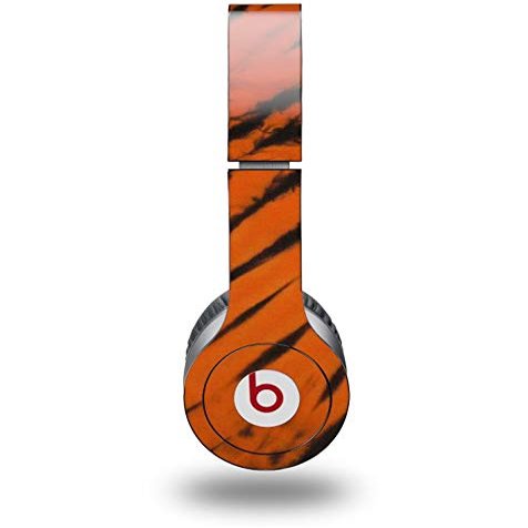 WraptorSkinz Skin Decal Wrap Compatible with Beats Solo HD Tie Dye Bengal Belly Stripes (Headphones NOT Included)