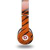 WraptorSkinz Skin Decal Wrap Compatible with Beats Solo HD Tie Dye Bengal Belly Stripes (Headphones NOT Included) view 1