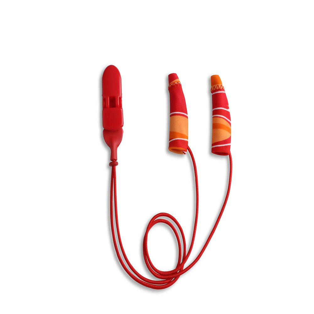 Ear Gear Mini Corded - Protect Hearing Aids or Hearing Amplifiers from Dirt, Sweat, Moisture, Loss, Wind - Fits Hearing Instruments 1" to 1.25"