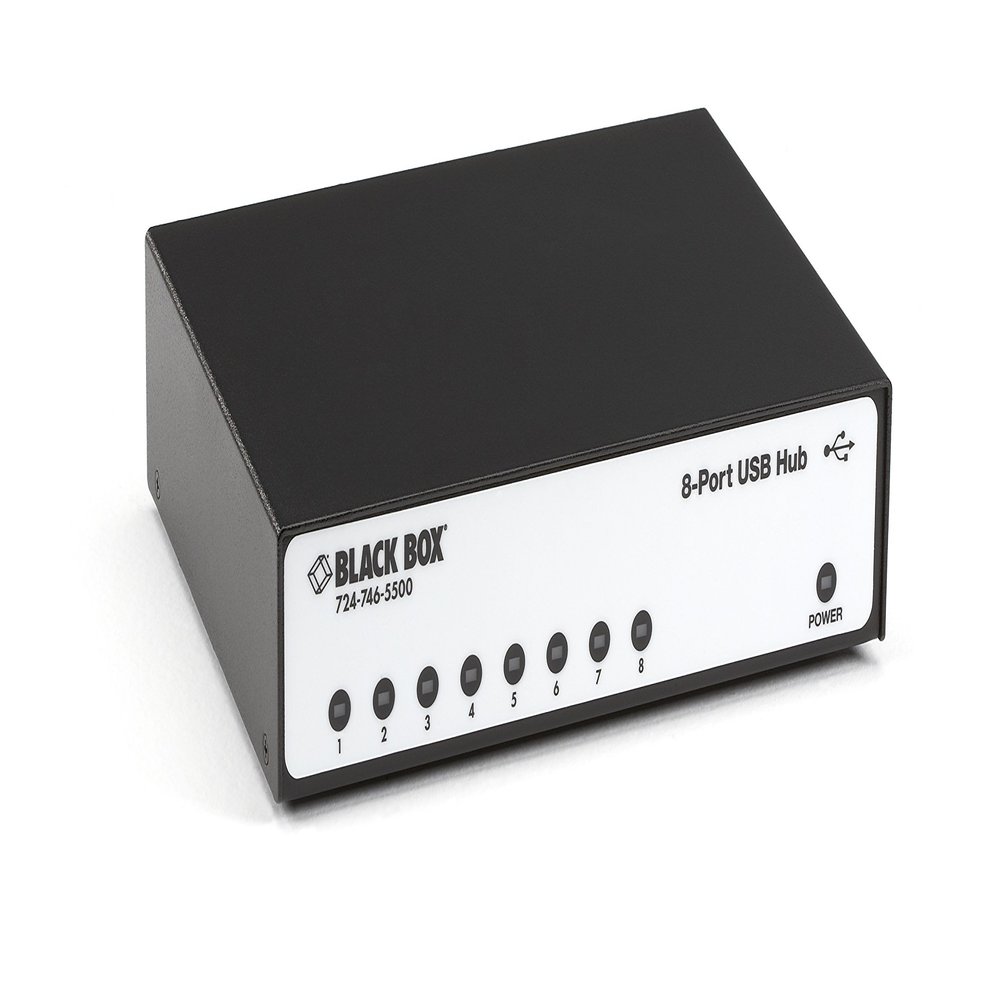 Black Box DB9 8-Port USB-to-RS-232 Converter