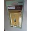 Roth + Allen Single Toggle Polished Brass Finish Wall Plate #0139648 view 1