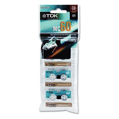 Tdk20300Us Cassette Micro 60M 3Pk Cr