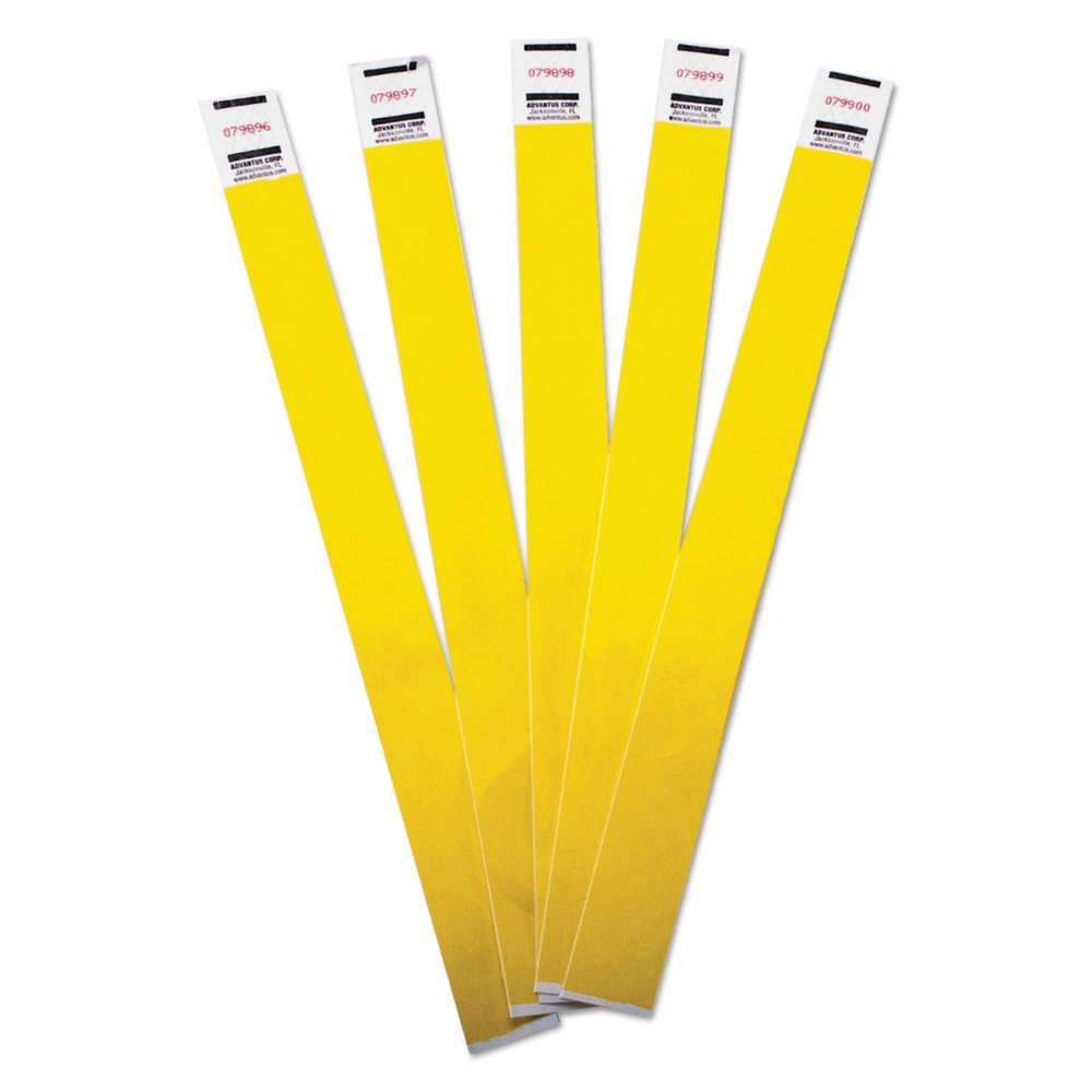 Advantus LANYARDS,Wrist BAND1C,YL