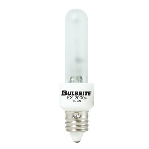 10 Pack 40 Watt T3 Mini Candelabra Base 120 Volt 3000 Hour Frost Krypton Ligh...