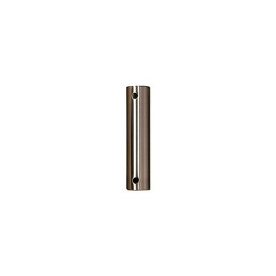 Fanimation 72 In Ceiling Fan Downrod, Brushed Nickel, 1 In Diameter