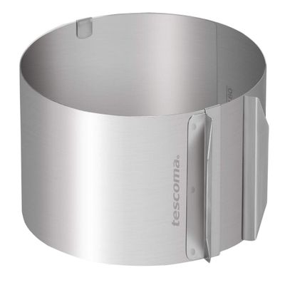 Forever Crystal Tescoma Round Adjustable Baking Frame  16-30 cm Delicia, Assorted, 19.7 x 9.2 x 19.8 cm