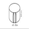 Forever Crystal Tescoma Round Adjustable Baking Frame  16-30 cm Delicia, Assorted, 19.7 x 9.2 x 19.8 cm view 4