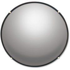 Wholesale CASE of 5 - See-All Round Glass Convex Mirrors-Round Glass Convex Mirror, 18", Adjustable Brackets