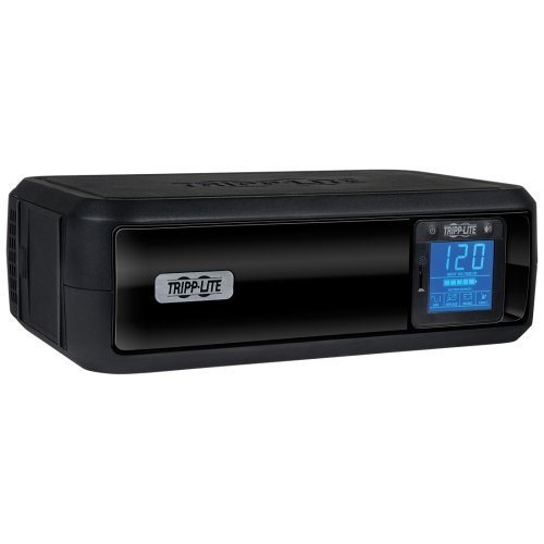 1000VA Line-Interactive Dgtl UPS Syst. -UPS System,w/ Digital LCD,1000VA,1 RJ Coax/1 USB,8 Outlt,BK