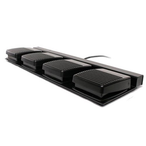 4-Function USB Foot Control for Handsfree Dictation