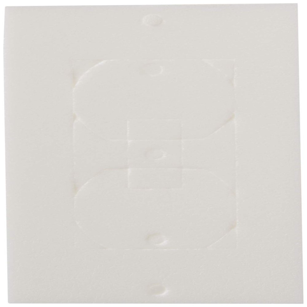 L.H. Dottie WPI25 Wall Plate Insulation Gasket, 25-Pack