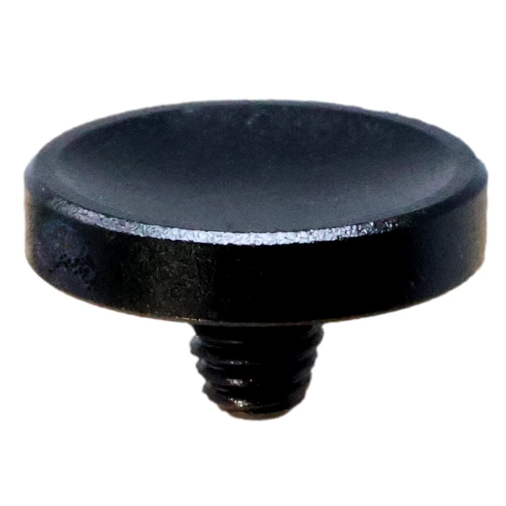 F-Foto Soft Release Shutter Button, Compatible with Various Cameras, Recessed Type, Black