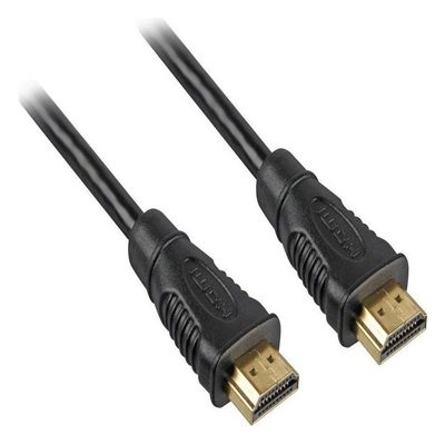 PremiumCord HDMI 15.0m - HDMI Cables (HDMI, HDMI, Male/Male, Gold, Black, 4096 x 2160 Pixels)