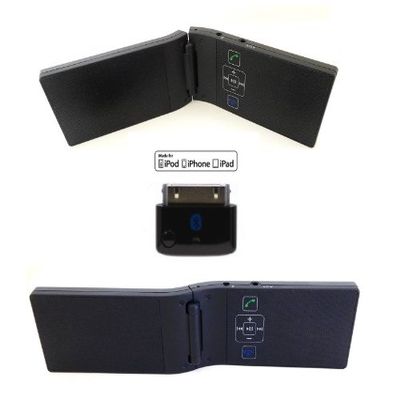 KOKKIA i10_Plus_2M10s: Multi-Stream i10 Bluetooth Transmitter Compatible with 30-pin iPod Plus 2 Pocket M10 Bluetooth Stereo Speakers (Music and Voice).