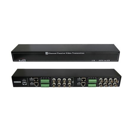 16 Port Passive Video Balun Transceiver