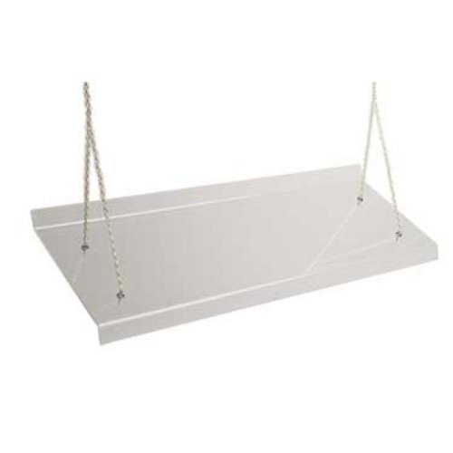 Cal-Mil Plastic Sneezeguard 72'' Suspended Type Single Face 778-S
