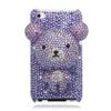 Luxury Full Diamond Case For Apple iPod Touch 4th Generation - Extra Large, Bear, Purple view 2
